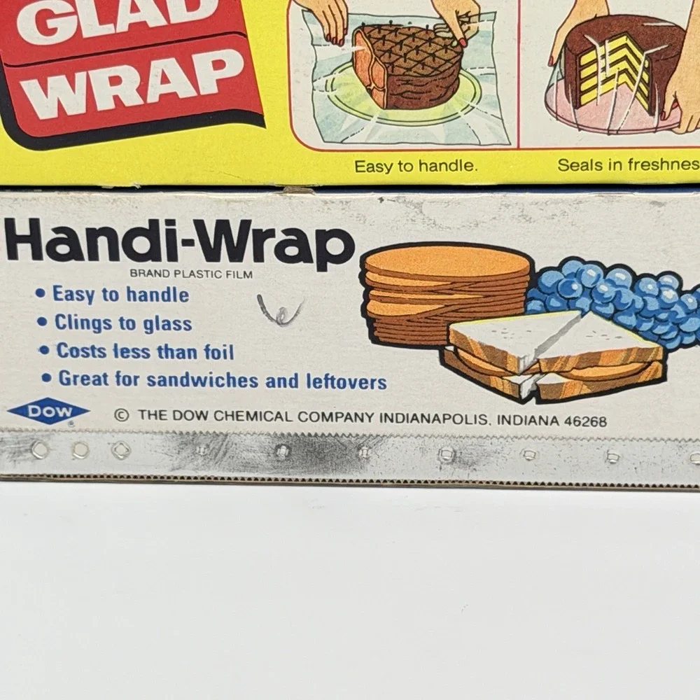 Glad Wrap residue prop